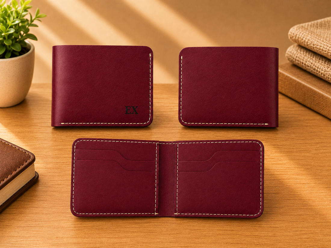 EliteX Dollor Size Italian style leather wallet