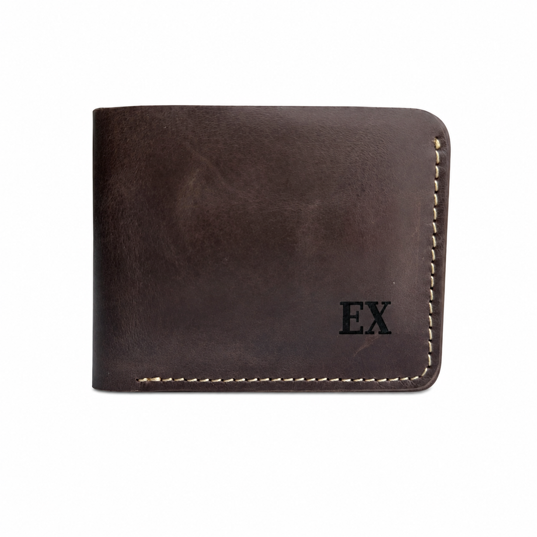 EliteX Classic Dark Brown Leather Wallet